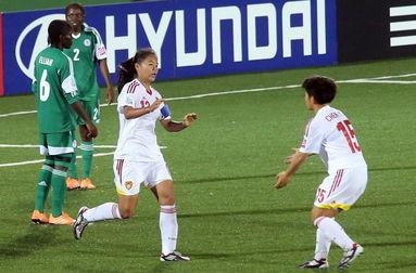 4、U17女足世界杯：中国0-2哥伦比亚